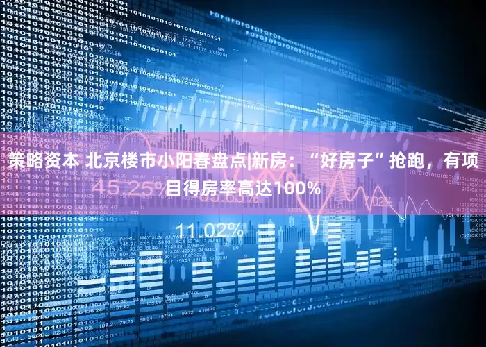 策略资本 北京楼市小阳春盘点|新房：“好房子”抢跑，有项目得房率高达100%