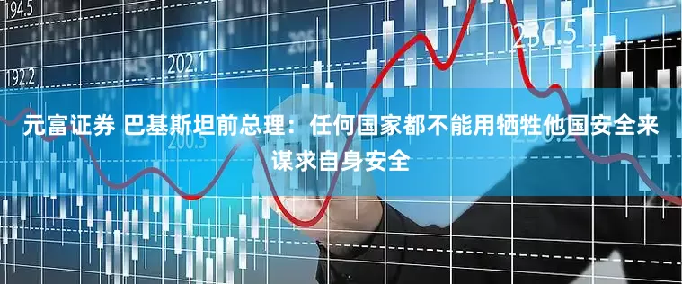 元富证券 巴基斯坦前总理：任何国家都不能用牺牲他国安全来谋求自身安全
